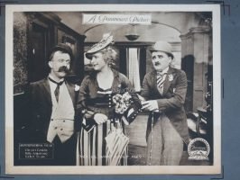 AN INTERNATIONAL SNEAK (1917) Original 11x14 Lobby Card