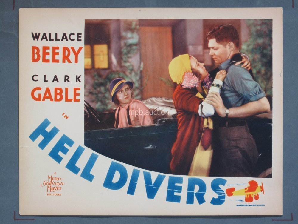 HELL DIVERS (1931) Original 11x14 Lobby Card