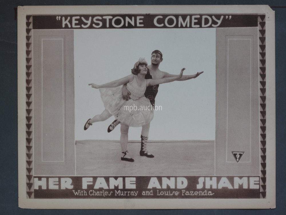 HER FAME AND SHAME (1917) Original 11x14 Lobby Card