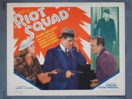 RIOT SQUAD (1933) Original 11x14 Title Lobby Card