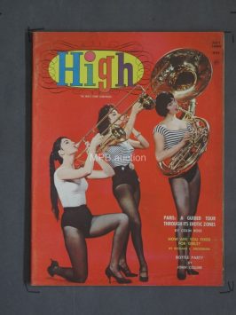 HIGH PIN-UP MAGAZINE - FREE USA SHIPPING