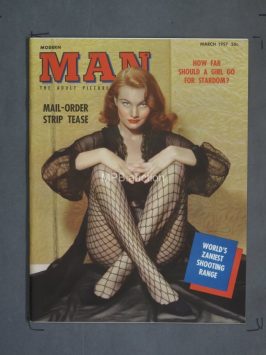 MODERN MAN PIN-UP MAGAZINE - FREE USA SHIPPING