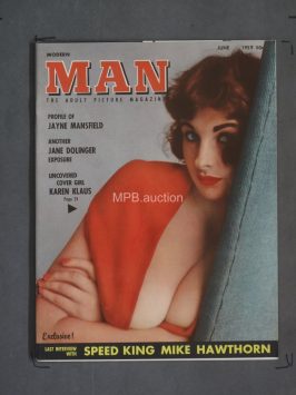 MODERN MAN PIN-UP MAGAZINE - FREE USA SHIPPING