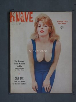 KNAVE PIN-UP MAGAZINE - FREE USA SHIPPING