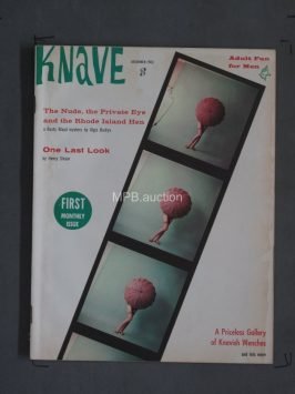 KNAVE PIN-UP MAGAZINE - FREE USA SHIPPING