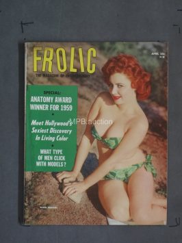 FROLIC PIN-UP MAGAZINE - FREE USA SHIPPING