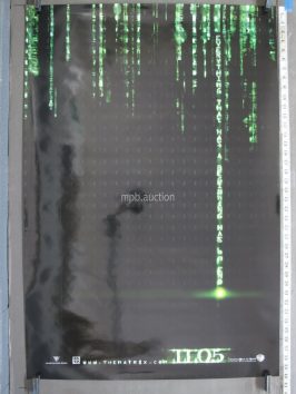 MATRIX REVOLUTIONS (2003) Original Holofoil Movie Poster