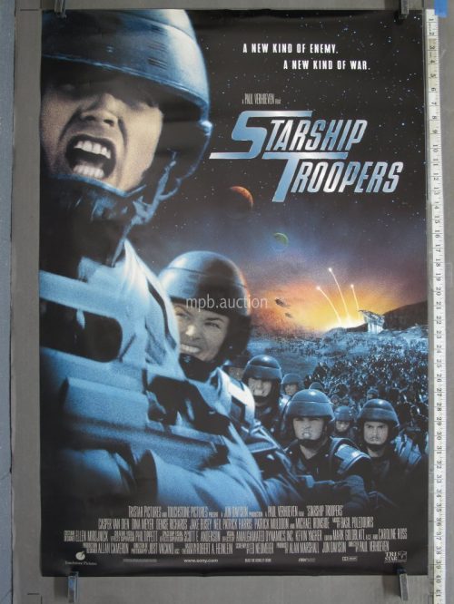 STARSHIP TROOPERS (1997) Original DS International Movie Poster