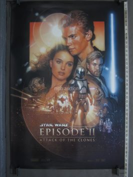 STAR WARS EPISODE II: ATTACK OF THE CLONES (2002) Original International Movie Poster