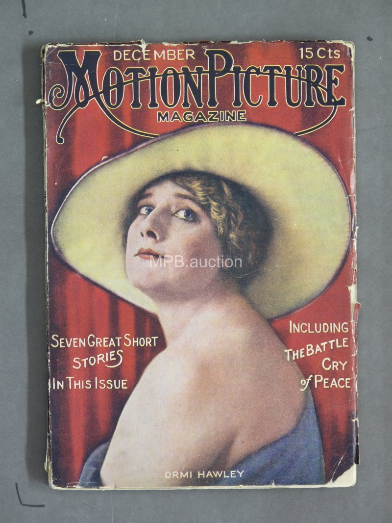 MOTION PICTURE December 1915 movie magazine
