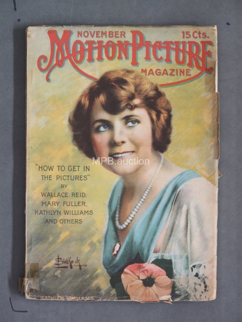 MOTION PICTURE November 1916 movie magazine