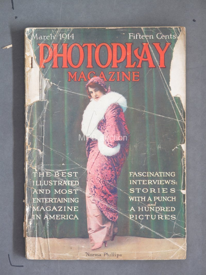 PHOTOPLAY MAGAZINE March 1914 movie magazine