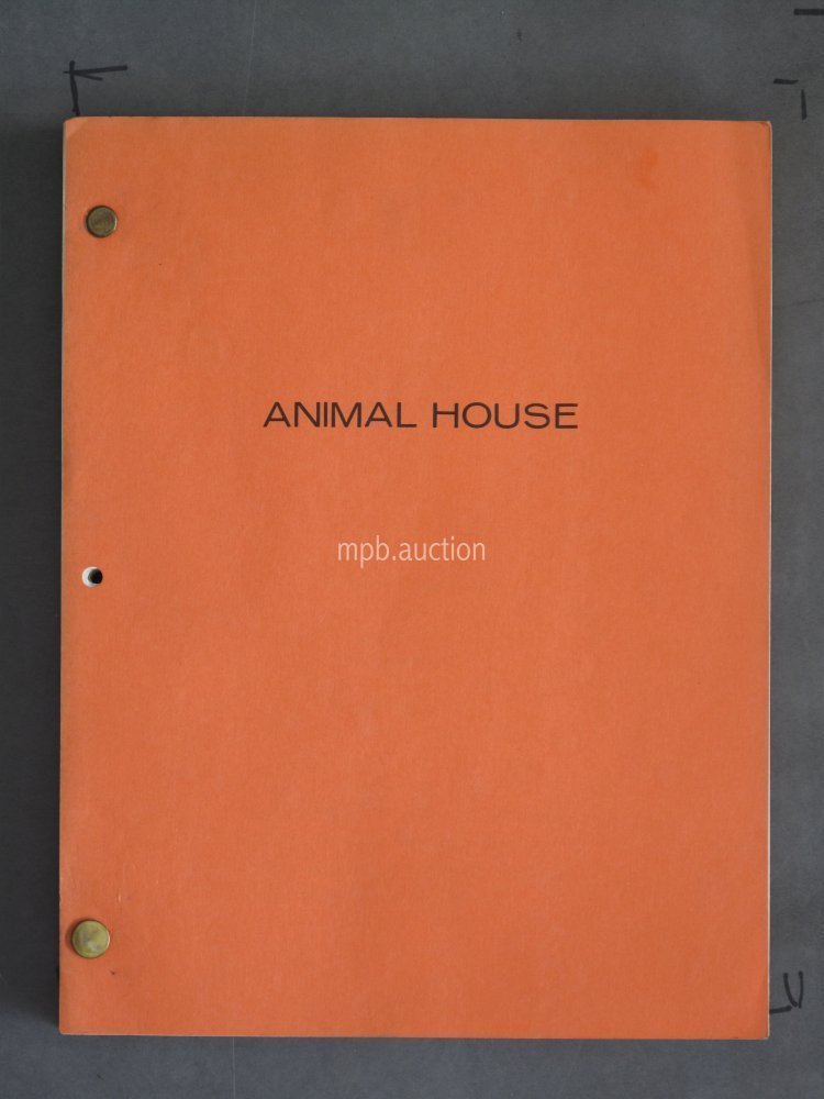 NATIONAL LAMPOON'S ANIMAL HOUSE (1978) Studio Library Film Script