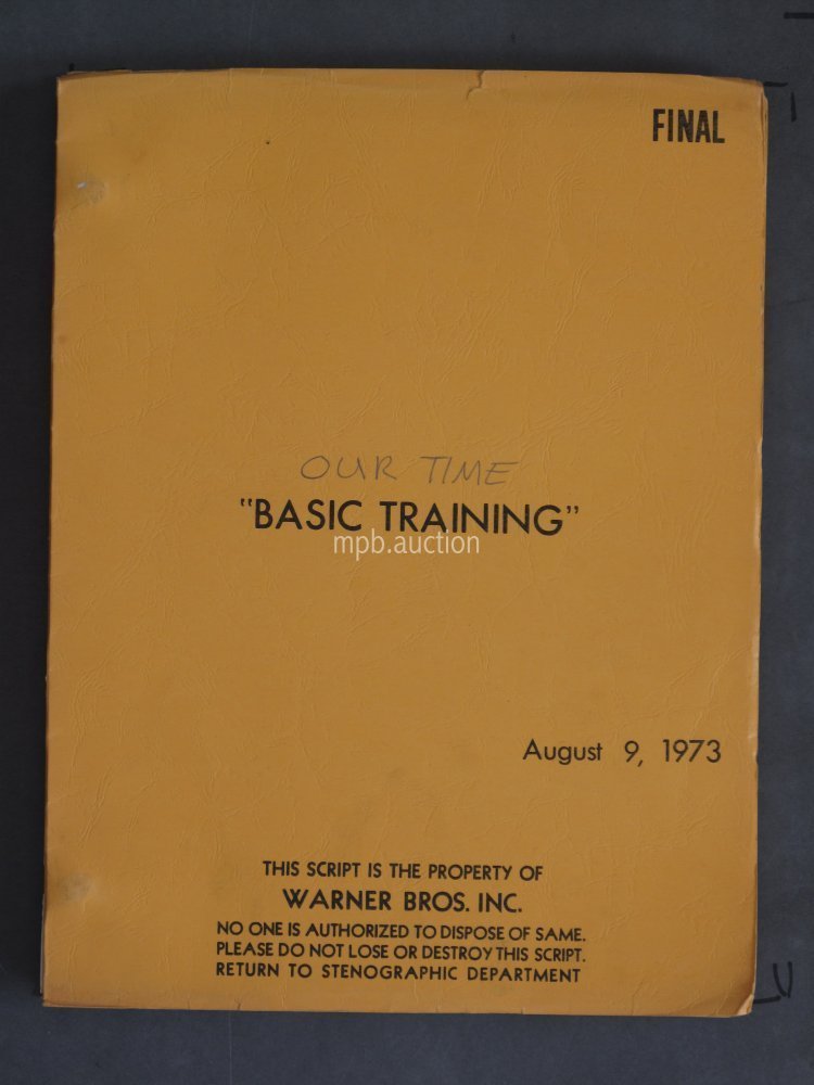 OUR TIME (1974) Original Film Script