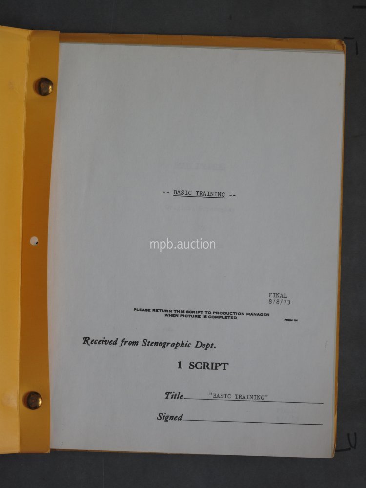 OUR TIME (1974) Original Film Script - Image 2