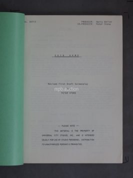 SKIN GAME (1971) Original Film Script - Image 2