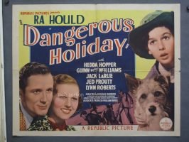 DANGEROUS HOLIDAY (1937) Half Sheet Movie Poster
