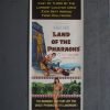 LAND OF THE PHARAOHS (1955) Insert Movie Poster