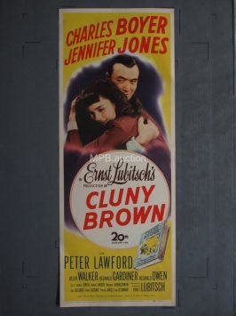 CLUNY BROWN (1946) Insert Movie Poster
