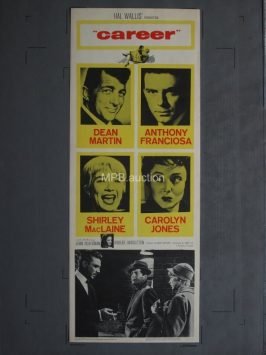 CAREER (1959) Insert Movie Poster