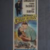 CRISS CROSS (1958R) Insert Movie Poster