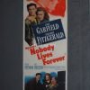 NOBODY LIVES FOREVER (1946) Insert Movie Poster