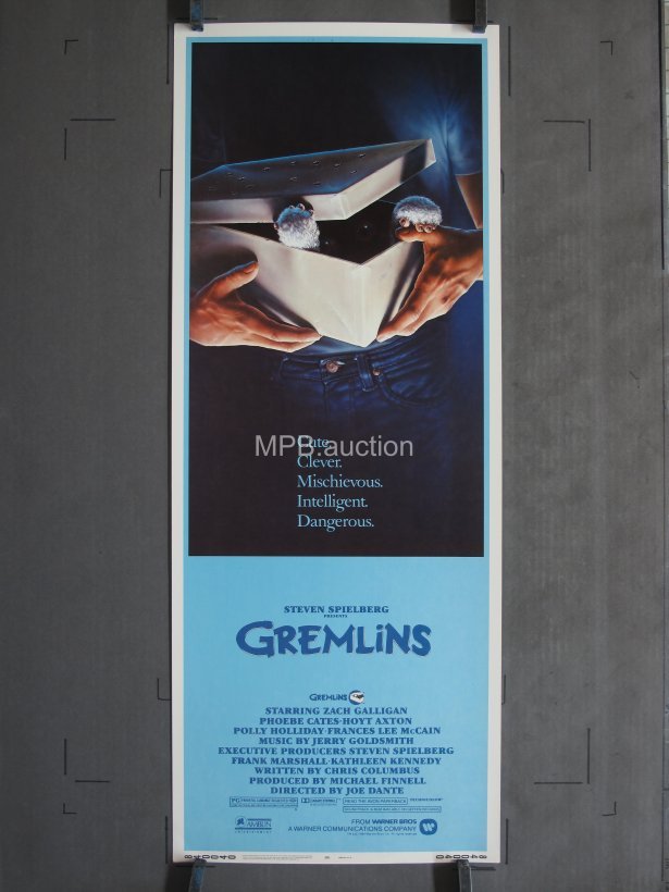 GREMLINS (1984) Insert Movie Poster