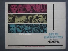 CLEOPATRA (1963) Original Half Sheet Movie Poster