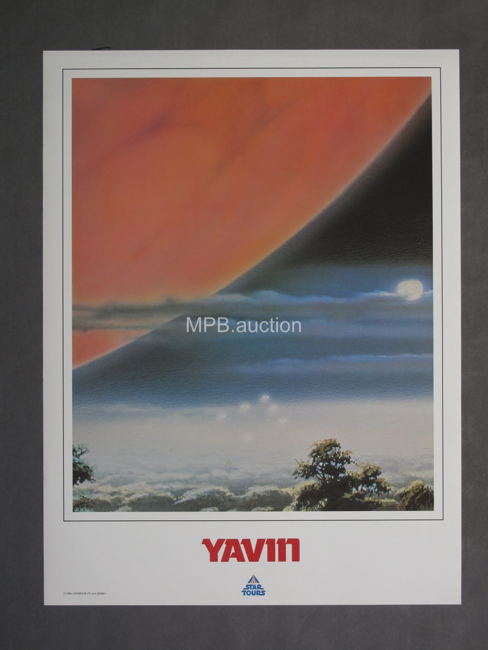 STAR TOURS (9) Poster Group (1980s) Disneyland Attractions Posters - Image 4