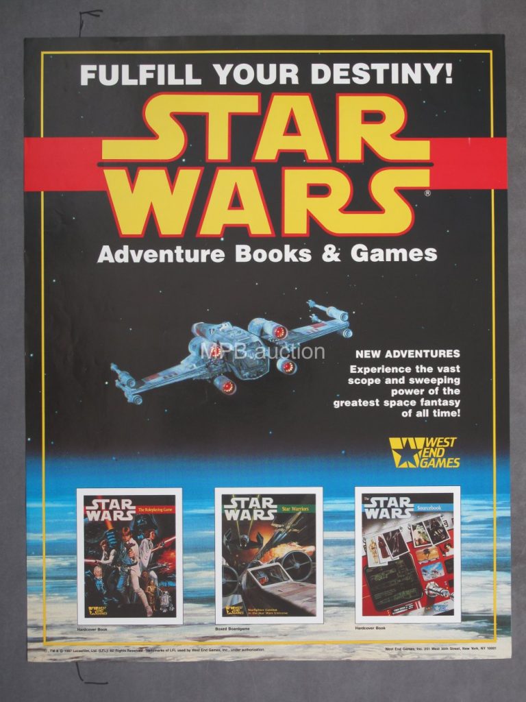 STAR WARS (1982R) Half Sheet Poster Movie Poster For Sale