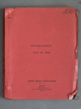 STAGECOACH (1966) Original Film Script