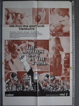 DIRTIEST GAME IN THE WORLD (1970)  Original Movie Poster