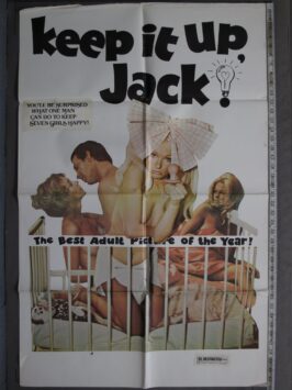 KEEP IT UP JACK (1974)  Original Movie Poster