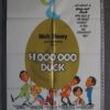 $1,000,000 DUCK (1971)  Original Movie Poster