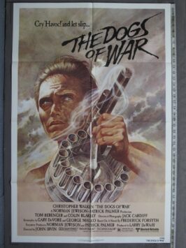 DOGS OF WAR (1981)  Original Movie Poster