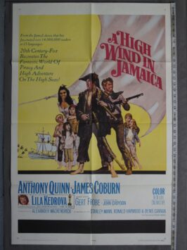 HIGH WIND IN JAMAICA (1965) Original Movie Poster