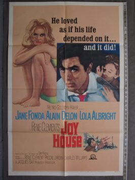 JOY HOUSE (1964) Original Movie Poster