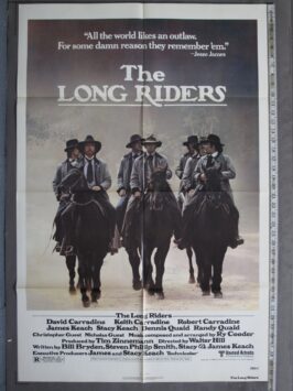 LONG RIDERS (1980) Original Movie Poster