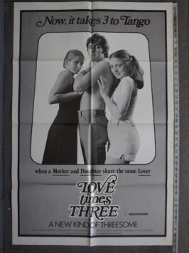 LOVE TIMES THREE (1973) Original Movie Poster