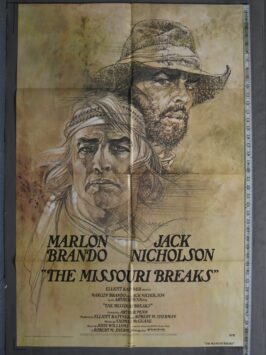 MISSOURI BREAKS (1976) Original Movie Poster