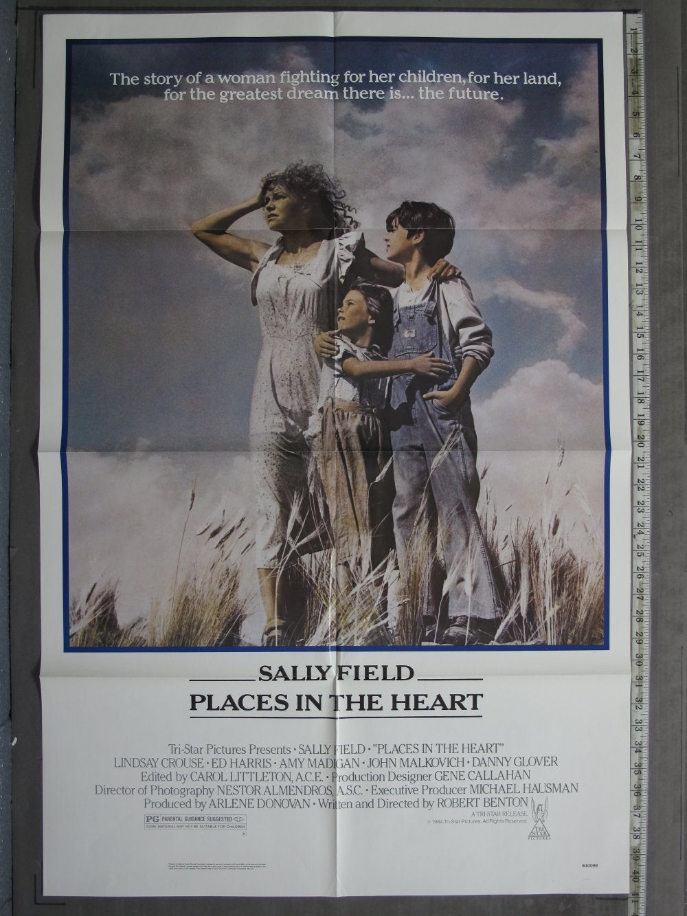 PLACES IN THE HEART (1984) Original Movie Poster