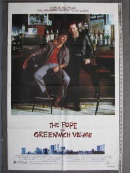 POPE OF GREENWICH VILLAGE (1984) Original Movie Poster