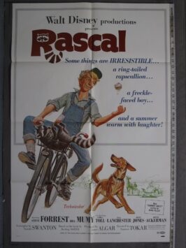 RASCAL (1969) Original Movie Poster