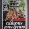 CAMPUS PUSSYCATS (1972) Original Movie Poster