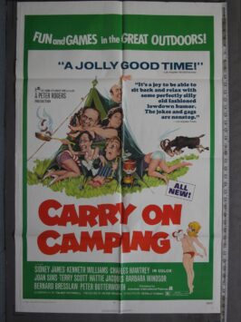 CARRY ON CAMPING (1971) Original Movie Poster