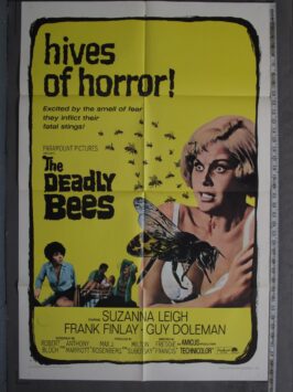 DEADLY BEES (1967) Original Movie Poster