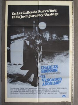 DEATH WISH (1978) US-Spanish Original Movie Poster