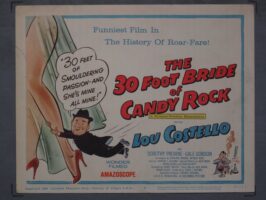 30 FOOT BRIDE OF CANDY ROCK (1959) Title Lobby Card Poster