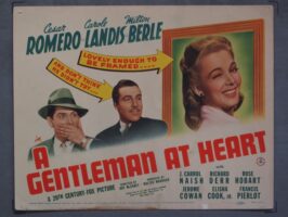 A GENTLEMAN AT HEART (1941) Title Lobby Card Poster