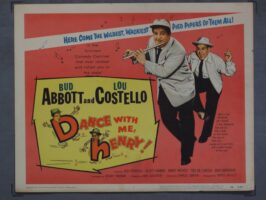 DANCE WITH ME HENRY (1956) Title Lobby Card Poster